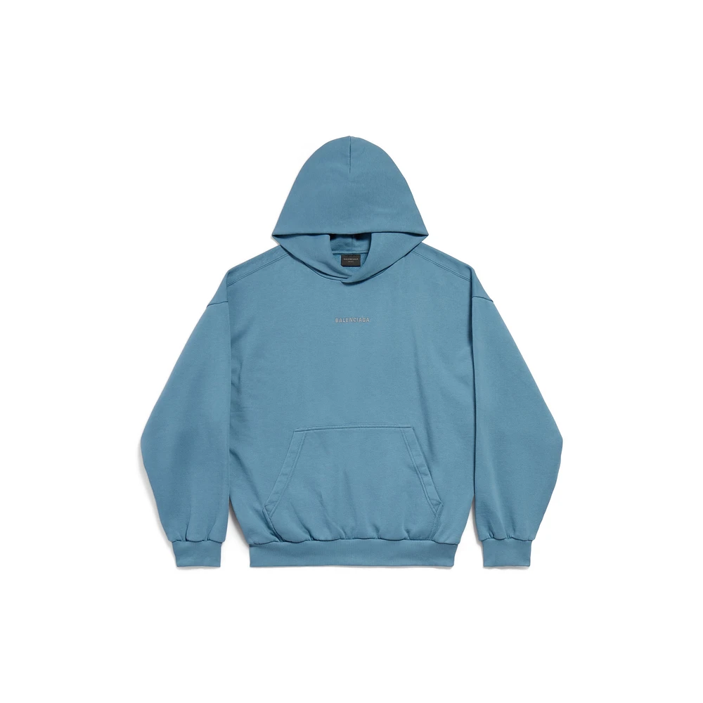 balenciaga back reflective hoodie medium fit