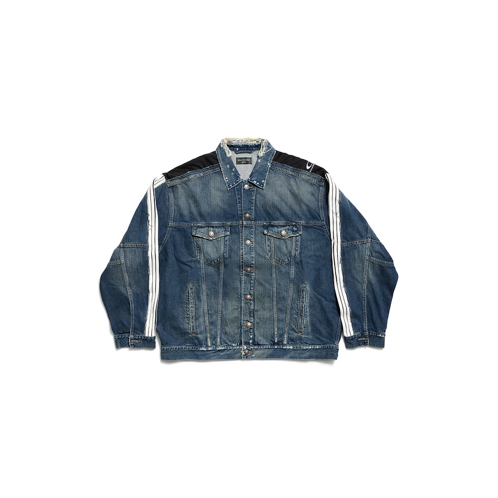 cut-up tracksuit jacket
