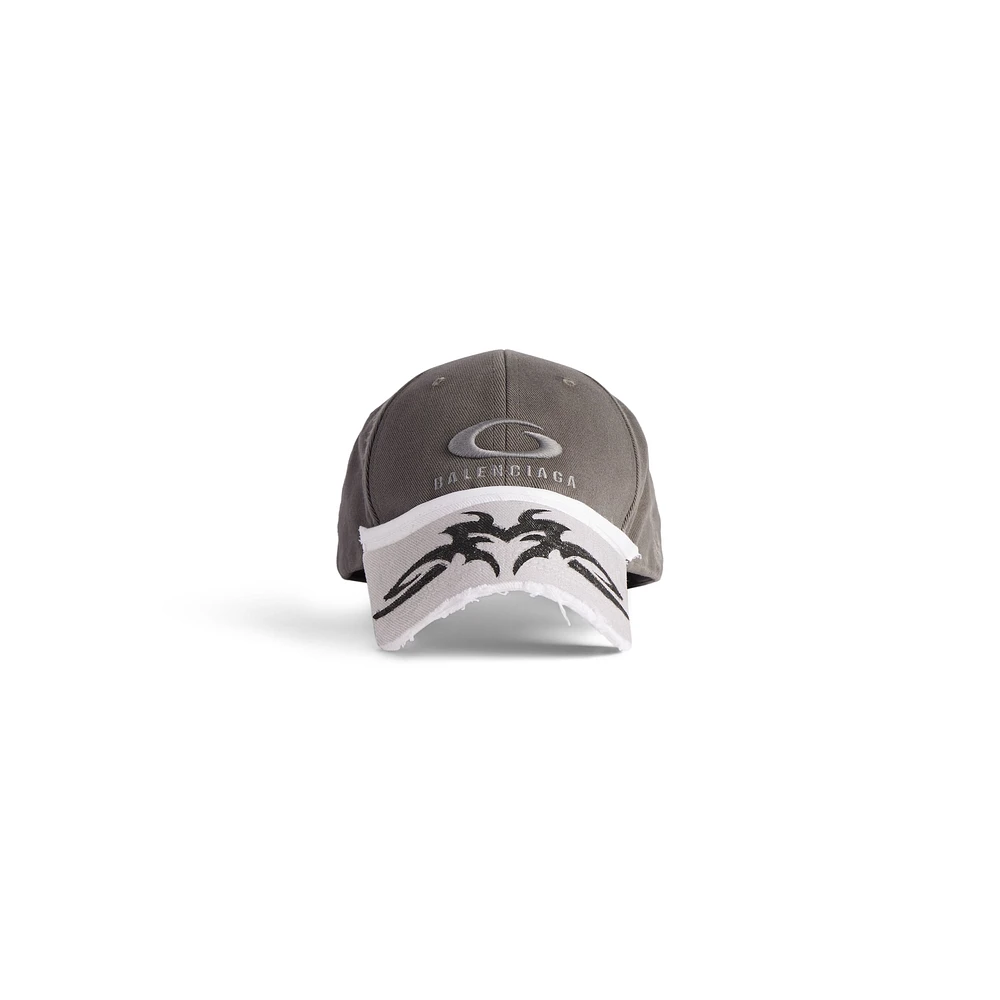 patched visor cap