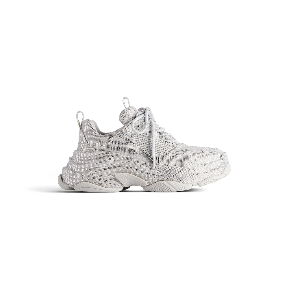 triple s sneaker with rhinestones