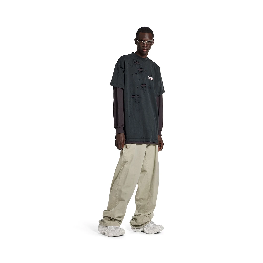 political campaign long sleeve layered t-shirt
