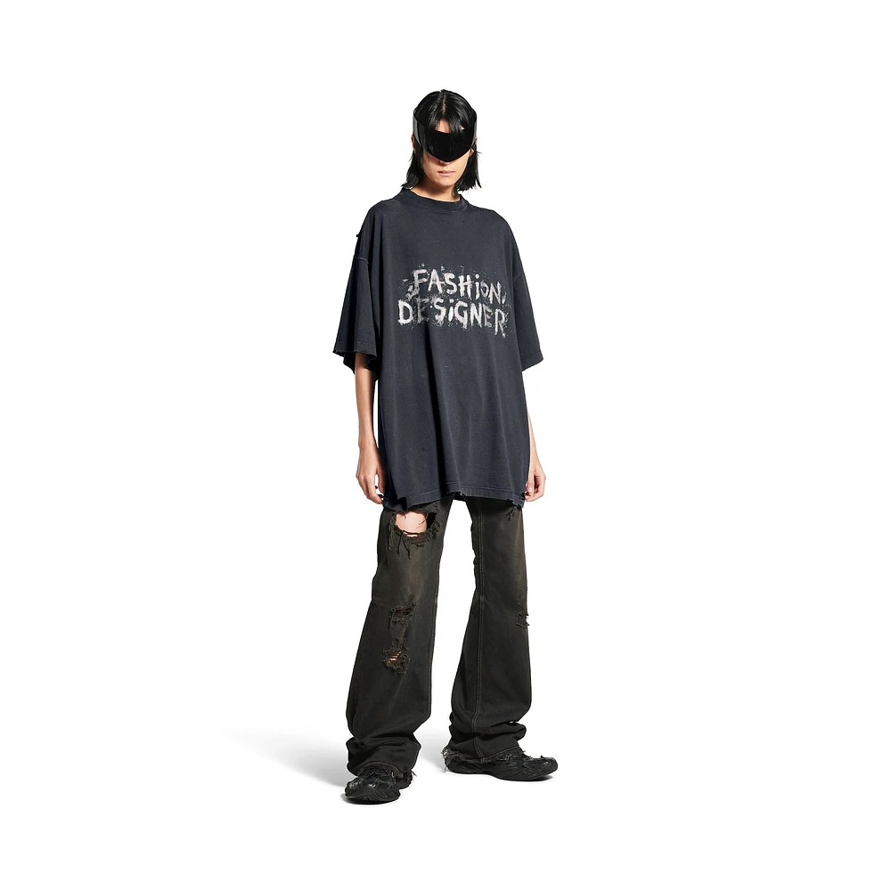 fashion designer oversized t-shirt