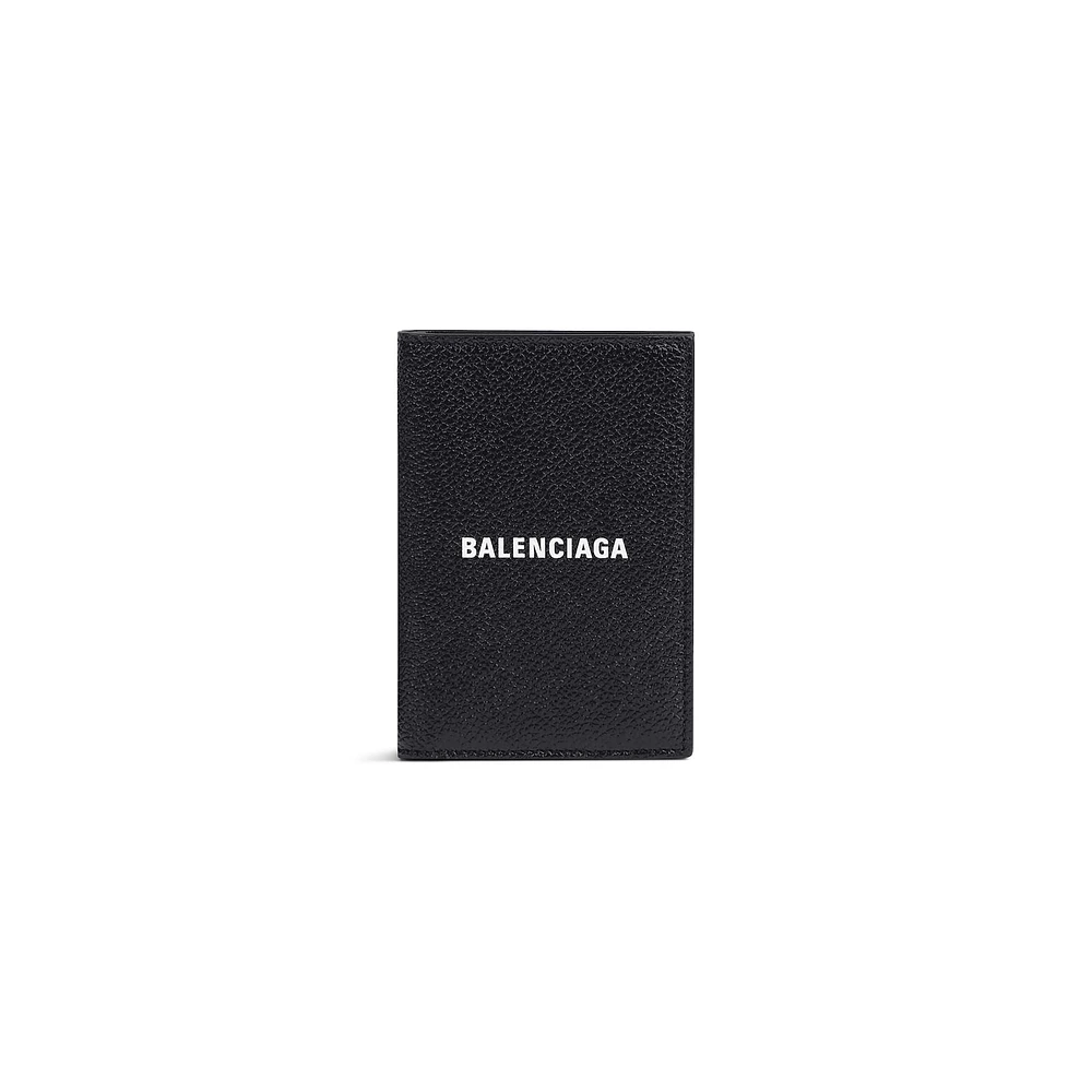 cash vertical bifolded wallet