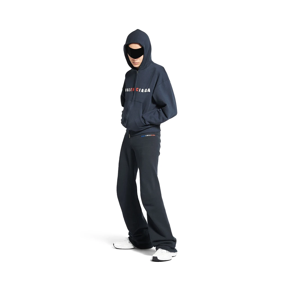 international zip-up hoodie small fit