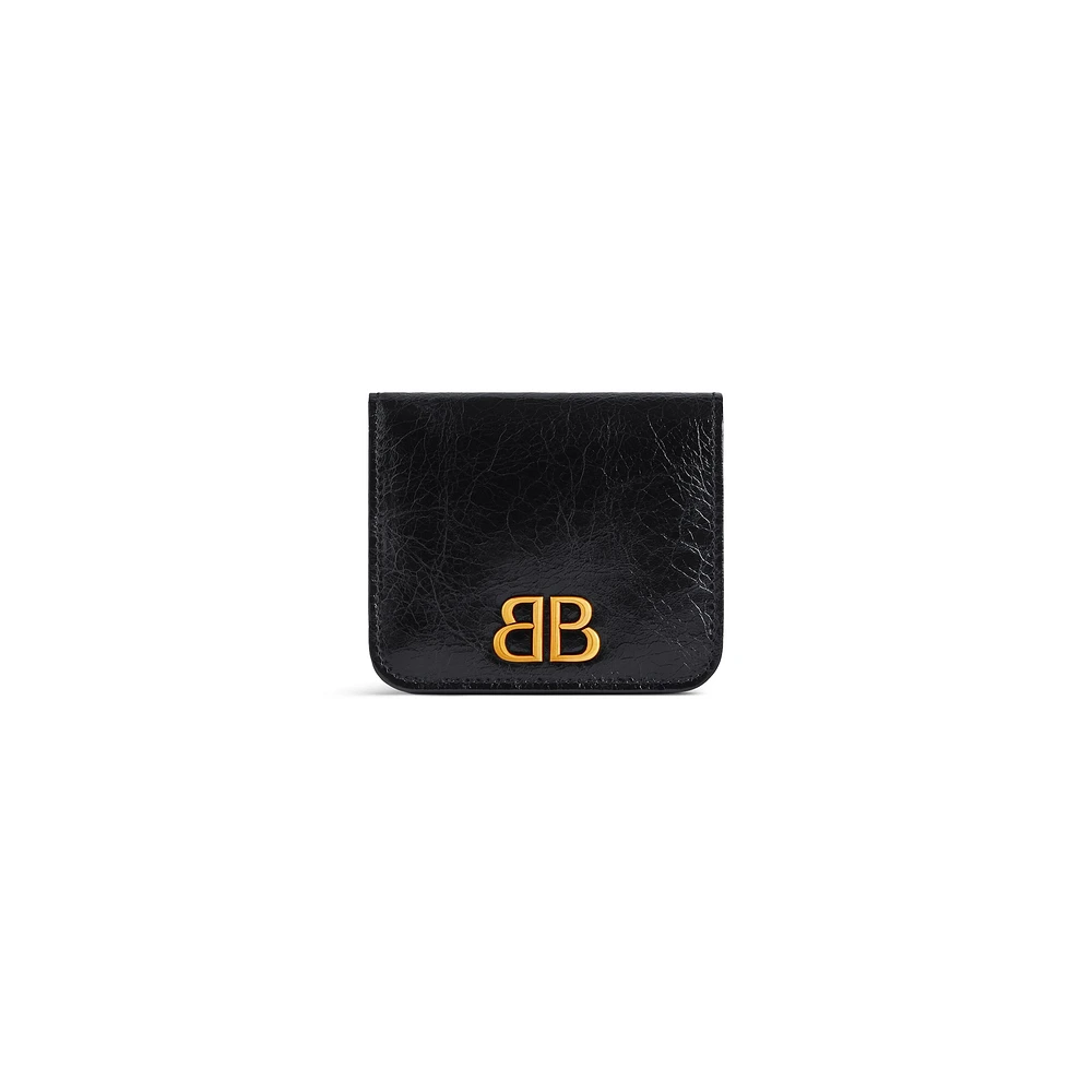 monaco flap coin and card holder