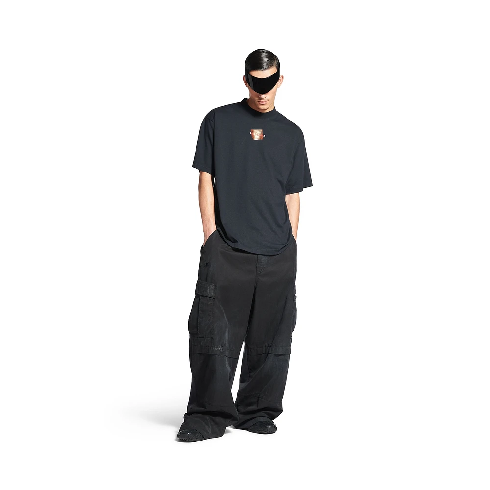 taped balenciaga back t-shirt medium fit