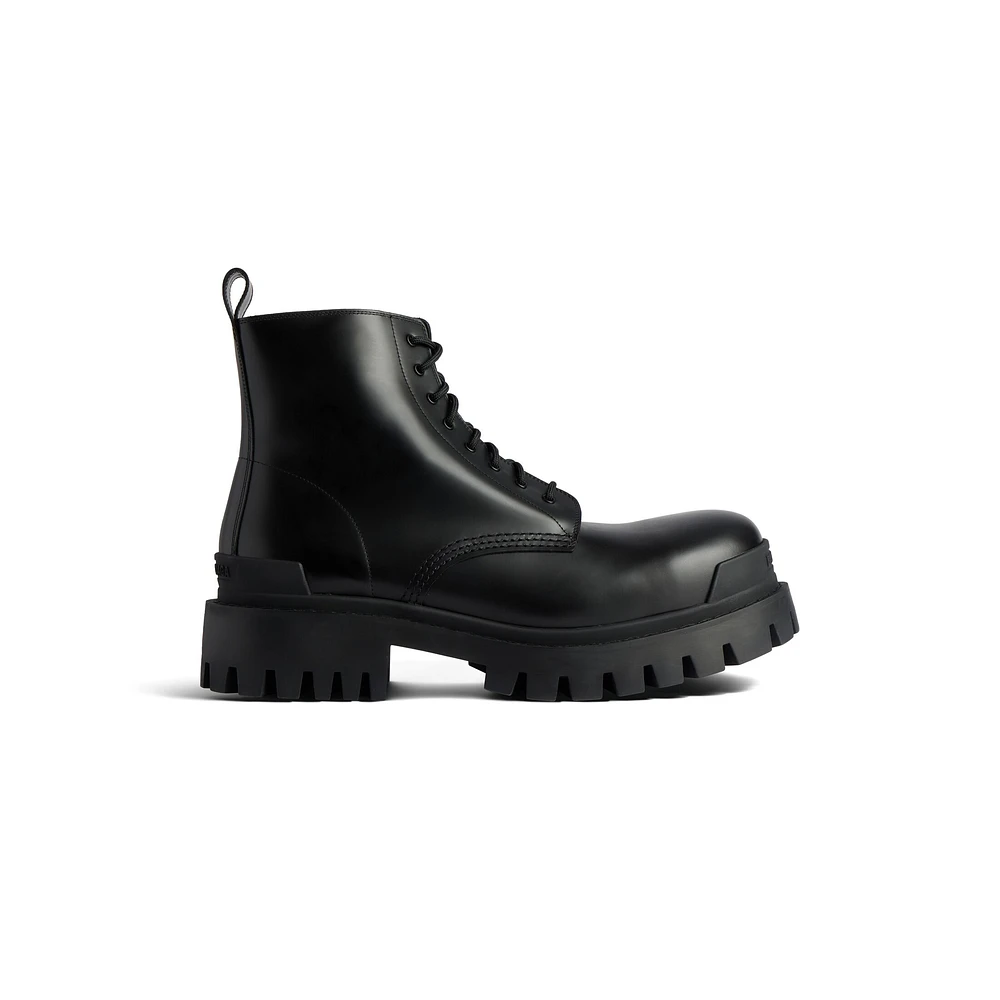 strike lace-up boot