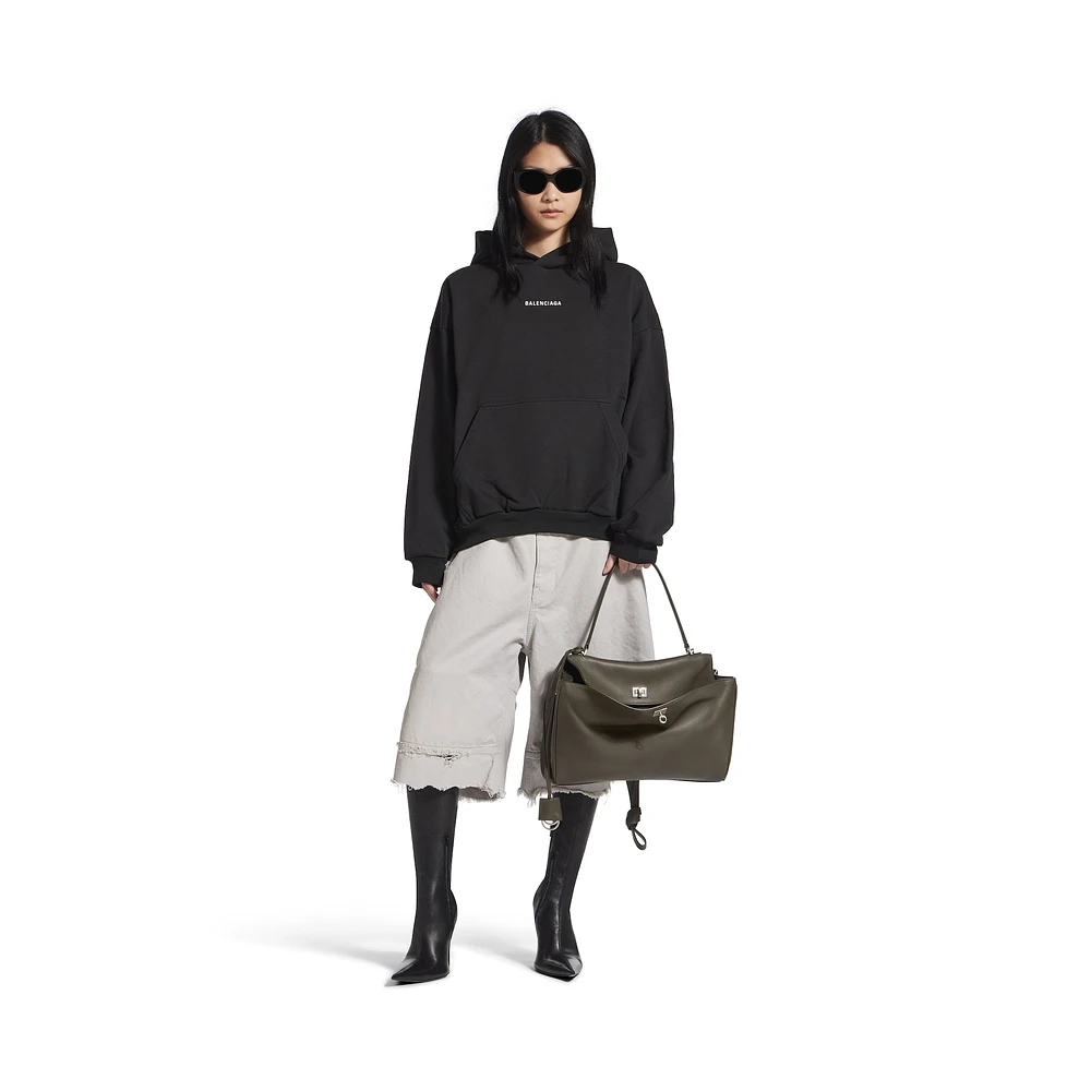 new balenciaga back hoodie medium fit