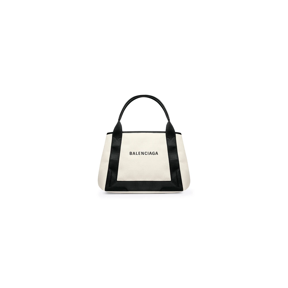 navy cabas small