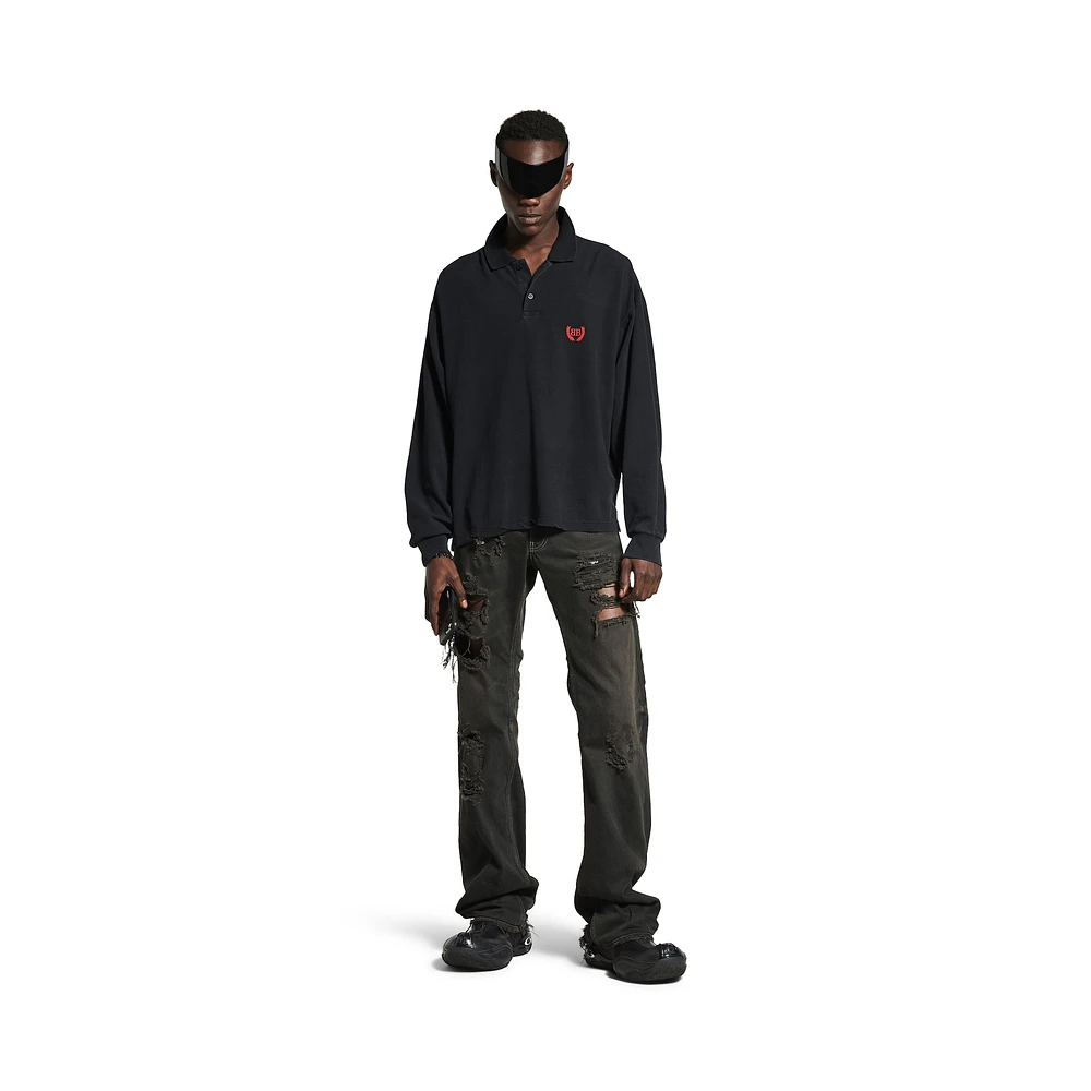 laurel classic long sleeve regular polo