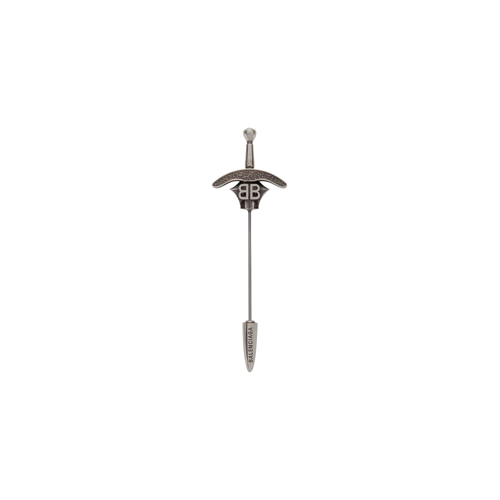 goth sword brooch