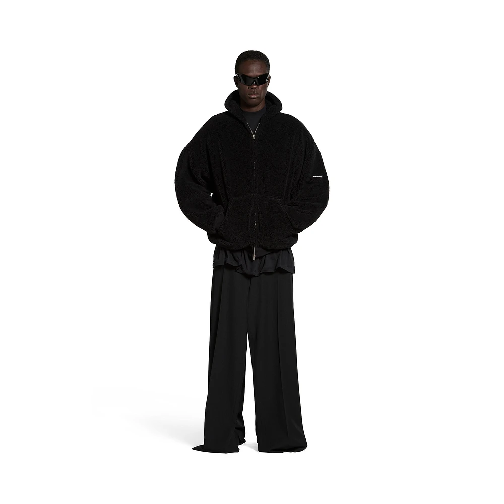 outerwear zip-up hoodie oversized