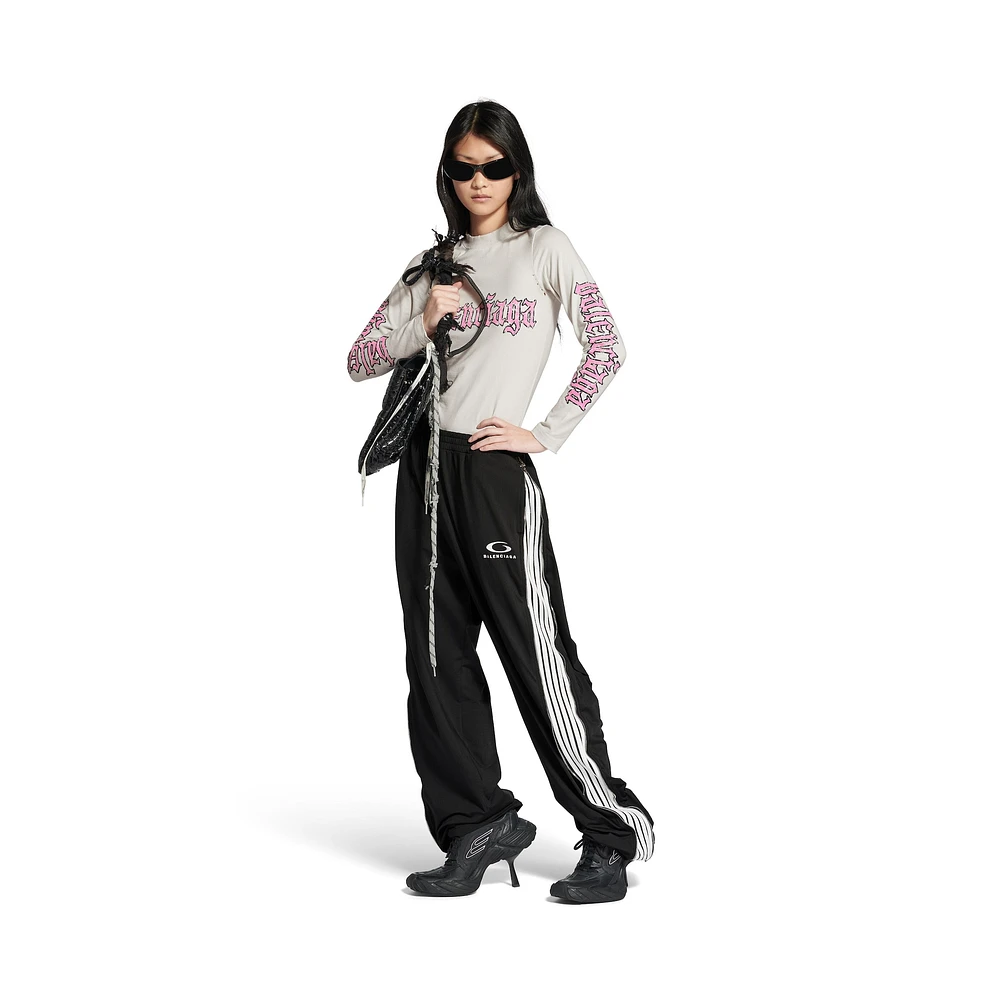 loop sports icon zipped sweatpants