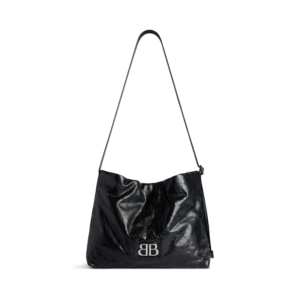 monaco east-west hobo bag small