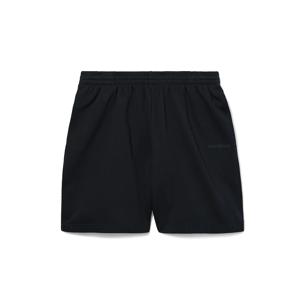 i love paris & balenciaga sweat shorts