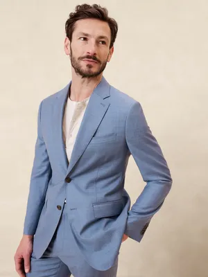 Signature Italian Twill Suit Jacket