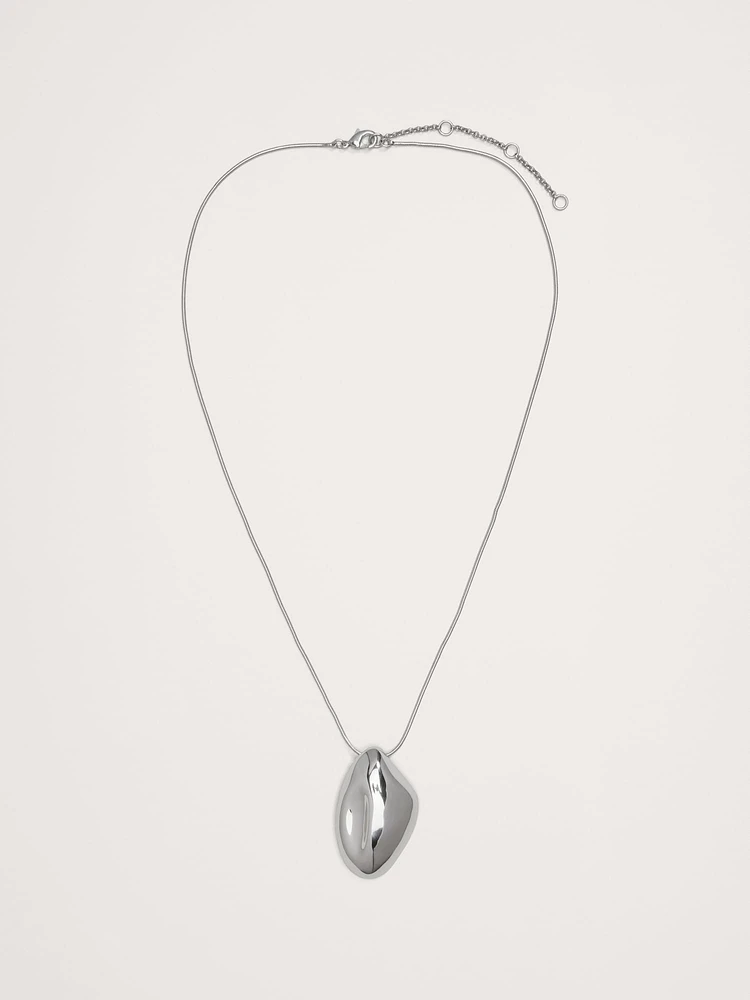 Sculptural Forms Pendant Necklace by Aureus + Argent