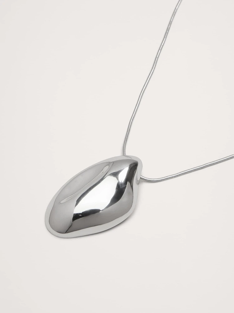 Sculptural Forms Pendant Necklace by Aureus + Argent