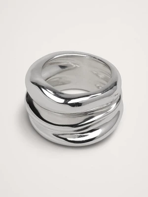 Sculptural Forms Ring by Aureus + Argent