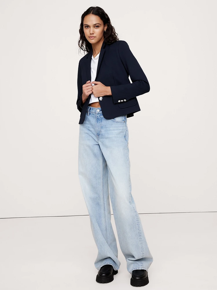 Everywhere Ponte Short Blazer