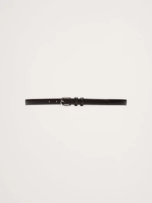 Slim Leather Belt