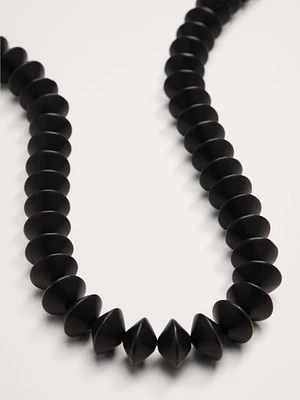 Bicone Bead Necklace by Aureus + Argent