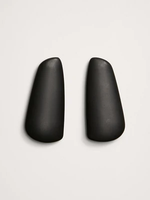 Shapes Long Tab Earrings by Aureus + Argent