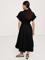 Cotton Poplin Shirt Dress
