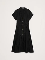 Cotton Poplin Shirt Dress