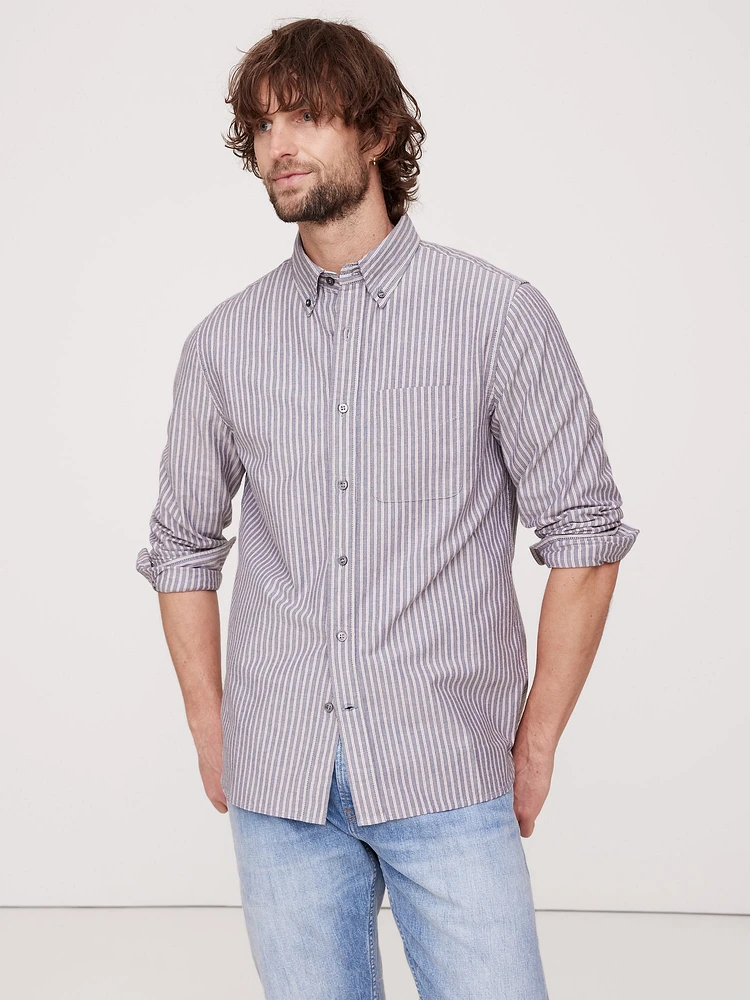 Standard-Fit Oxford Shirt