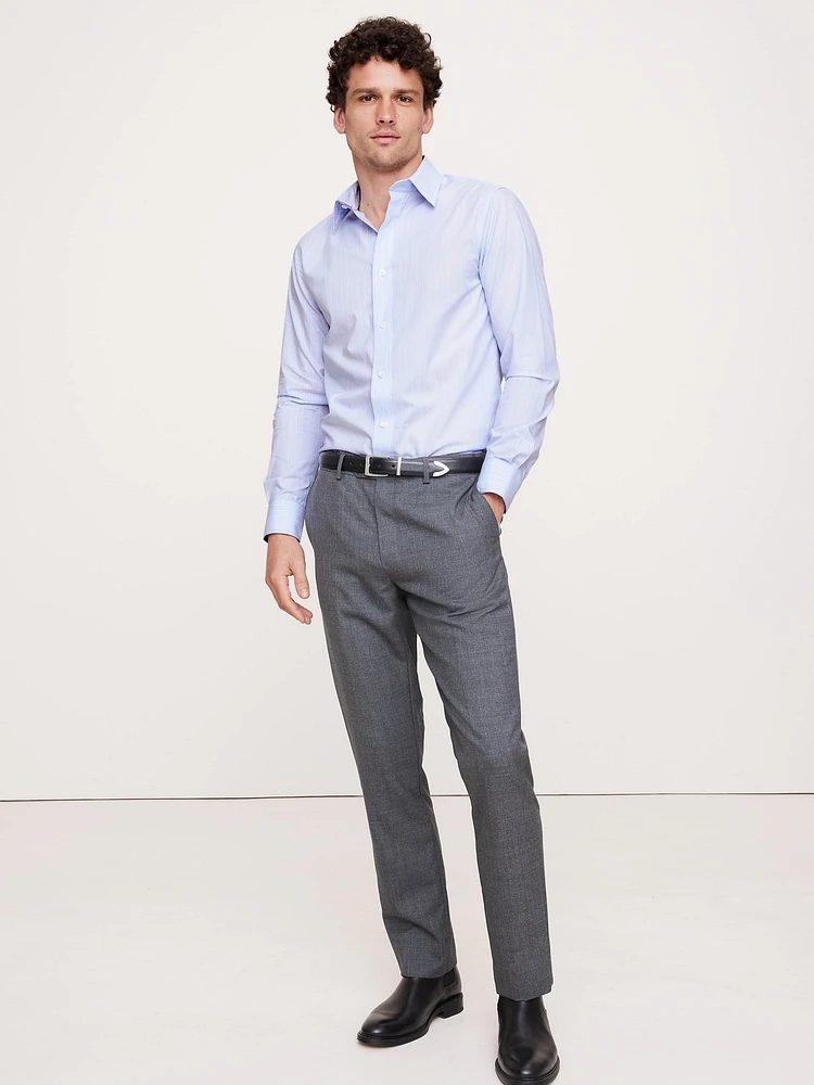Slim-Fit Wrinkle-Resistant Dress Shirt