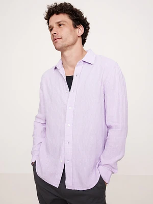 Standard-Fit Linen Shirt