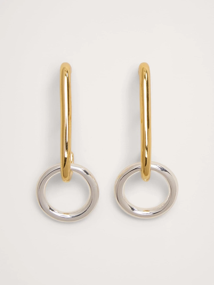 Tubular Cuff Earrings