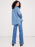 The Oversized Denim Shirt