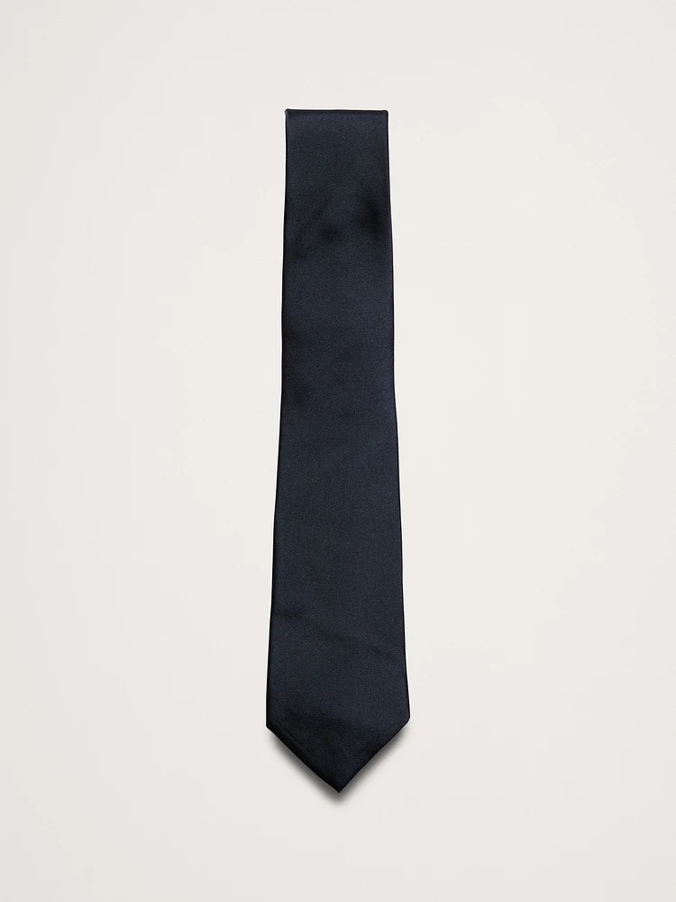 Solid Silk Tie