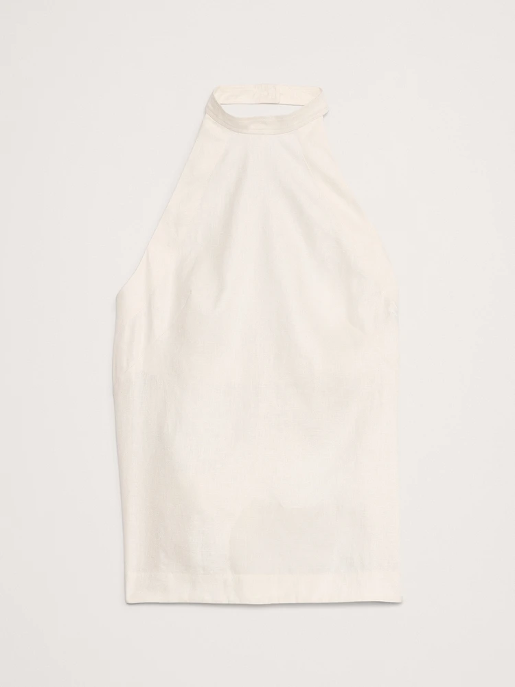 Linen Open-Back Tunic