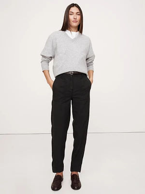 Super-Soft Soma High-Rise Barrel-Leg Pant