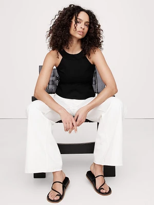 Everywhere Ponte Scoop-Back Top