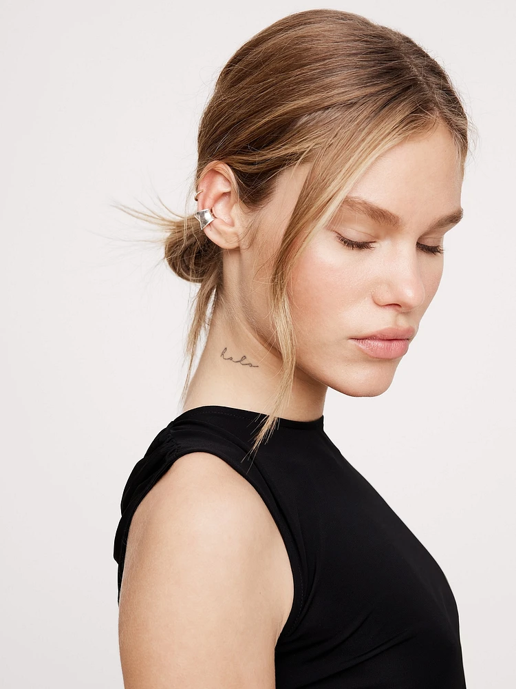 Tubular Ear Cuff Set Of 2