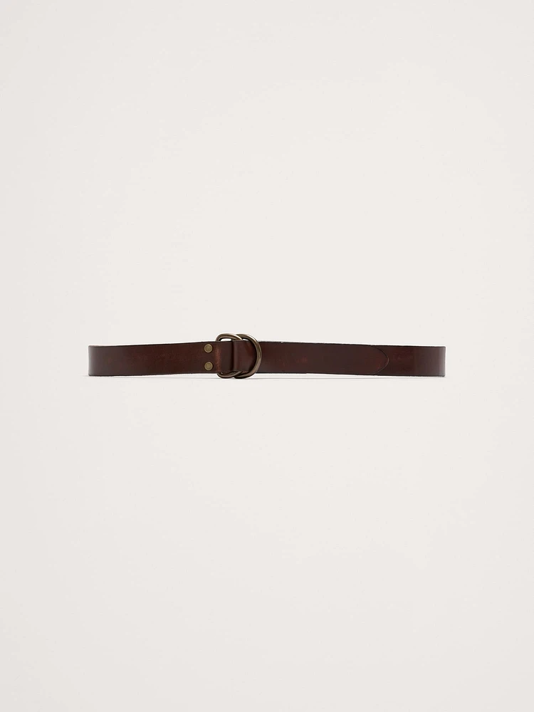 Stinson Leather D-Ring Belt