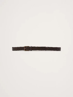 Tamalpais Braided Leather Belt