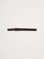 Tamalpais Braided Leather Belt