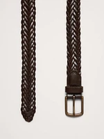 Tamalpais Braided Leather Belt