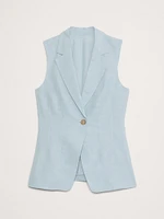 Hourglass Tencel™-Linen Vest