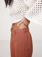 Super-Soft Soma Mid-Rise Wide-Leg Pant