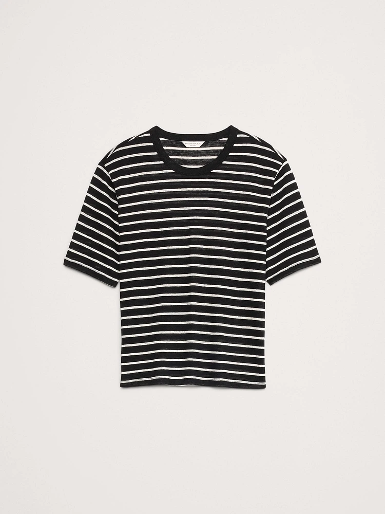 Relaxed Linen T-Shirt