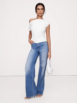 Knit Off-Shoulder Top