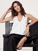 Linen Halter Top