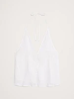 Linen Halter Top