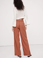 Super-Soft Soma Mid-Rise Wide-Leg Pant